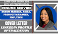 write scrum master, agile, project management, cyber security resume writing