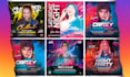 create attractive summer, nightclub, party flyer,  and event flyer design