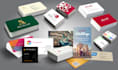 design unique business card with two ideas