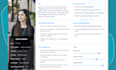 design your journey map, tabular CV, user persona