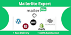 integrate mailerlite, email automation, flows, campaigns, landing pages, popup
