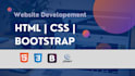 be your front end developer using HTML, CSS, javascript