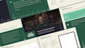create modern powerpoint presentation template