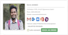 do a responsive  HTML email signature clickable HTML email signature
