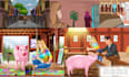 draw cartoon comics, comic book and comic book illustration