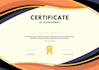 design a certificate of achievement, graduation and appreciation