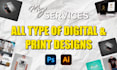 be your pro adobe photoshop, illustrator expert