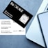 create professional, business card with qr code and customs
