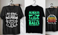 make awesome custom typography t shirt design for your