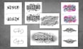 design a custom ambigram lettering tattoo