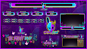 design animated twitch logo,twitch overlays kick overlays stream overlay panels