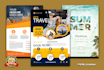 create professional, awesome, stunning, business and event flyer design