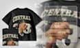design a professional 90s vintage style bootleg rap tshirt