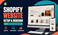 design and build a shopify store using claude ai