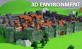 edit and texture 3d modelling environment, assets props, 3d art using blender