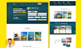 web template, website template, uiux, web mockup, landing page design in figma