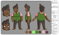 create a one of a kind character design