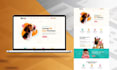 create wordpress website design and website redesign