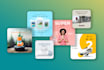 design social media kit graphics that stops scrolling