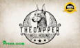 do vintage retro logo design with hand drawn illustration