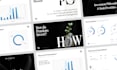design a premium investor pitch deck and powerpoint presentation