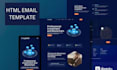 code HTML email template, responsive  newsletter design