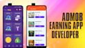 develop high quality admob playing rewards earning app