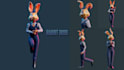 model and rig 3d stylized characters using blender