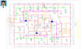 drawing design electrical and drafting 2d auto cad plan