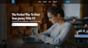create and design a responsive website using HTML CSS and js