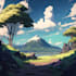 make anime landscape background art novel game wallpaper