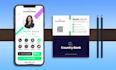 do print ready and advanced digital business card with app icon for networking