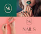 make a wonderfully feminine, line logo design