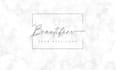do elegant and modern line art text logo
