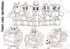 do line art illustration, conversion from your idea, image