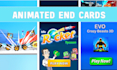 create mobile game video ads or game trailer