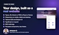 convert figma to react and nextjs website