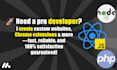 build, optimize, and fix javascript reactjs nodejs websites