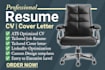 transform your resume, CV, cover letter, linkedin profile
