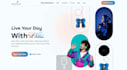 develop a responsive website with HTML, CSS, js, bootstrap