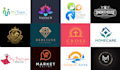 do modern, abstract, saas and gradient logo design