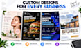 design a professional print ready business flyer