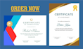 do certificate design  diploma certificate award certificate