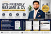 write an ats friendly resume or CV tailored to your career goals