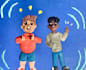 mold an animated clay character of yourself