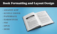 do amazon KDP book formatting