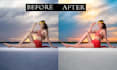 social media photo photoshop editing and retouching