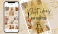 design themed instagram puzzle posts grid and feed