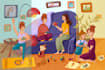 create editorial illustrations or social media advertising