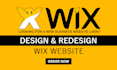 design wix website, build wix website and do wix website redesign